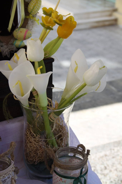 Κυριακή αγορά λουλουδιών - Φωτογραφία, εικόνα
