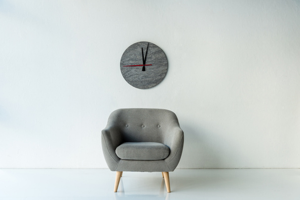 Armchair and clock - Photo, Image