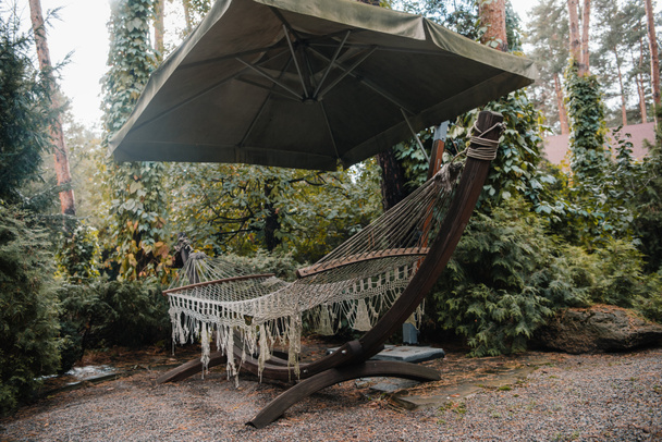 hammock in courtyard - Photo, Image