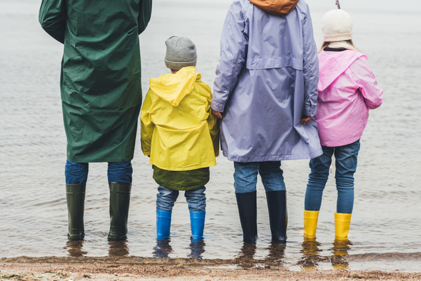 family fishing together - 写真・画像