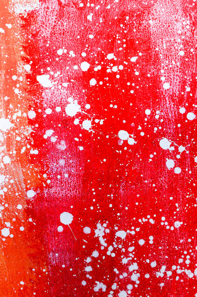 Paint splash on  Colorful  background panoramic format  - Photo, Image