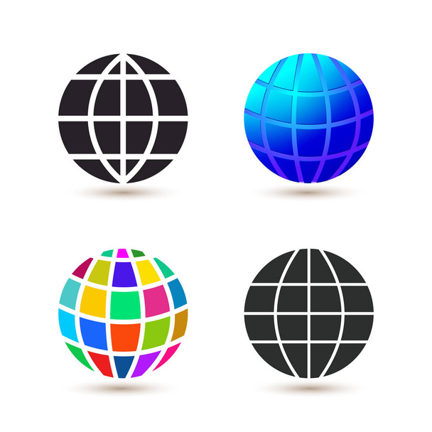 Set di icone di Internet. Per il vostro design, tecnologia informatica, poster, infografica. Illustrazione vettoriale. Isolato su sfondo bianco
 - Vettoriali, immagini
