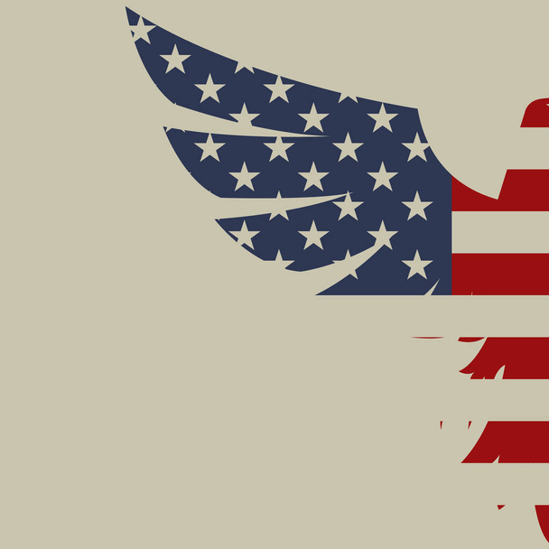 American eagle arka plan web için - Vektör, Görsel