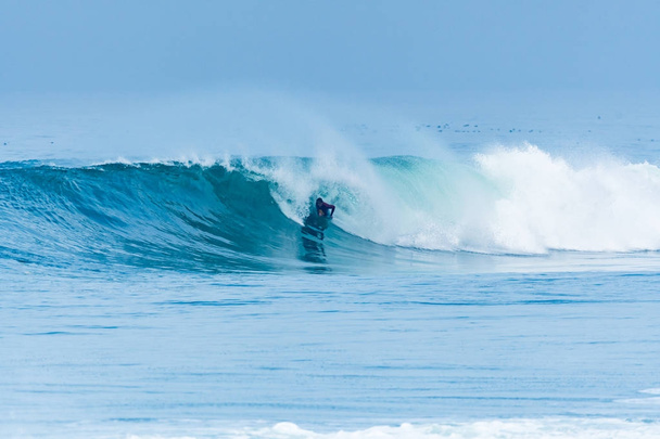 Bodyboarder Surf Vague Océan
 - Photo, image