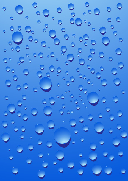Blue _ water _ drop _ background
 - Вектор,изображение