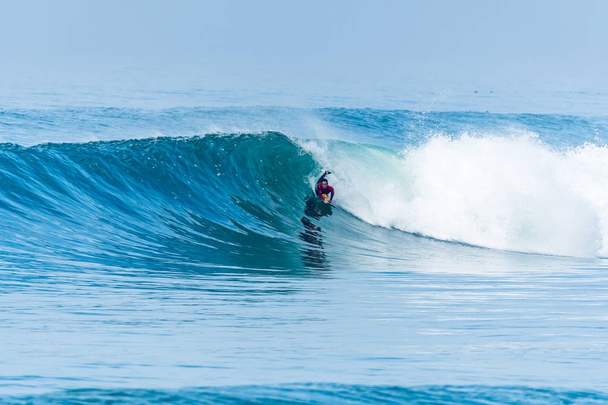 Bodyboarder Surf Ocean Wave
 - Foto, Imagem