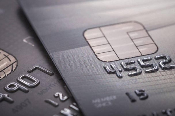Credit card. Selective focus. For financial, Sale-Buy or busines - Photo, Image