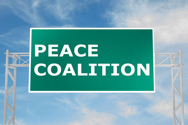 Conceito de Coligação de Paz
 - Foto, Imagem
