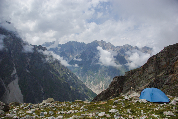 camping  in mountains - Foto, imagen