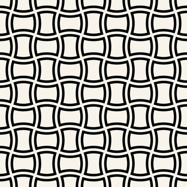 patrón de línea de cuadrícula geométrica sin costura
 - Vector, imagen