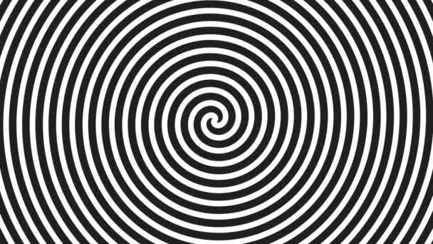 Spinning spiralny ruch streszczenie tło - Materiał filmowy, wideo