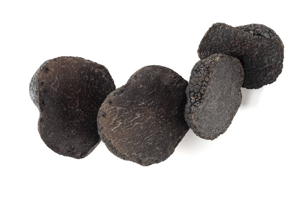μαύρες τρούφες απομονωμένες - Φωτογραφία, εικόνα