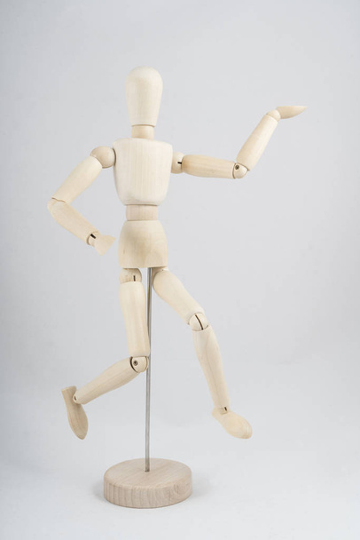 in wooden mannequin - Photo, Image