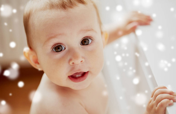 face of happy little baby boy or girl - Valokuva, kuva