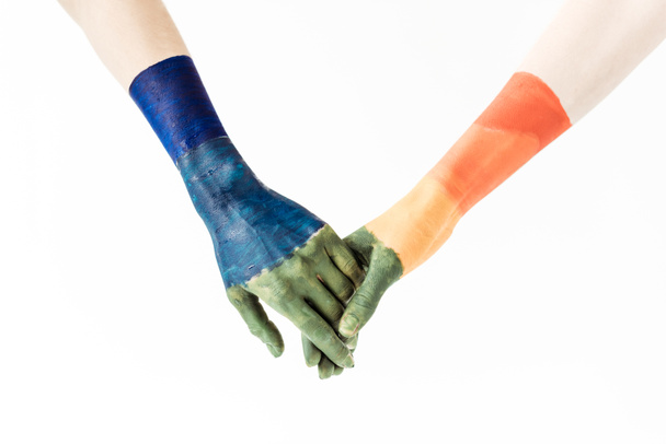 holding hands - Foto, Imagen