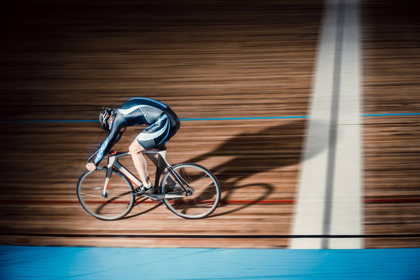 Competitive at velodrome - Photo, Image
