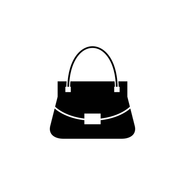 Woman bag vector icon - Vector, afbeelding
