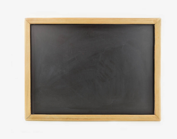 empty blackboard for copyspace on white background - Photo, Image