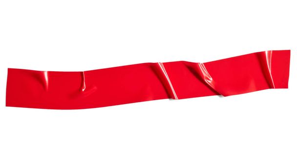 Red adhesive tape - Photo, Image