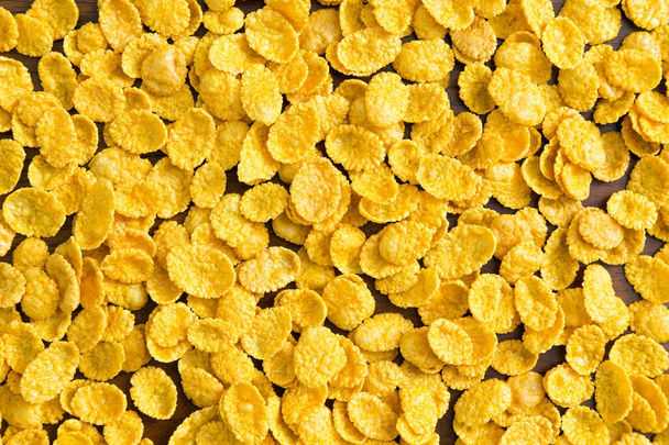 Texture des flocons de maïs
 - Photo, image