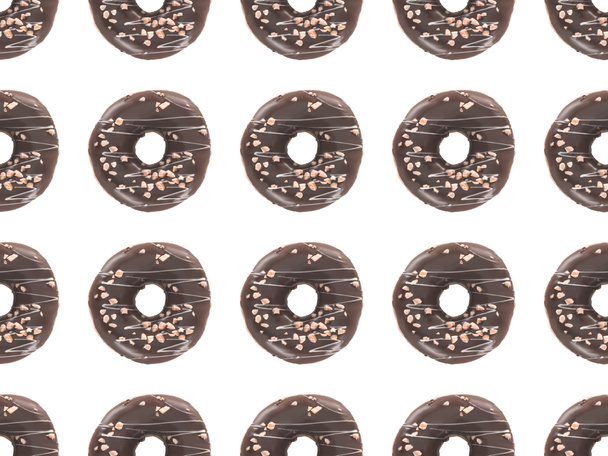 pattern from delicious doughnuts - Φωτογραφία, εικόνα