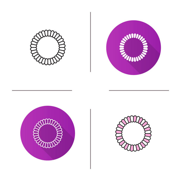 color style icon set - Vector, afbeelding
