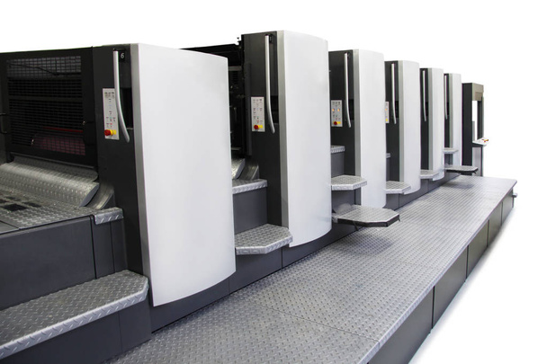 Offset machine - Press printing - Photo, Image