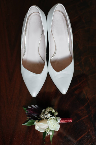 Elegant wedding shoes - Valokuva, kuva