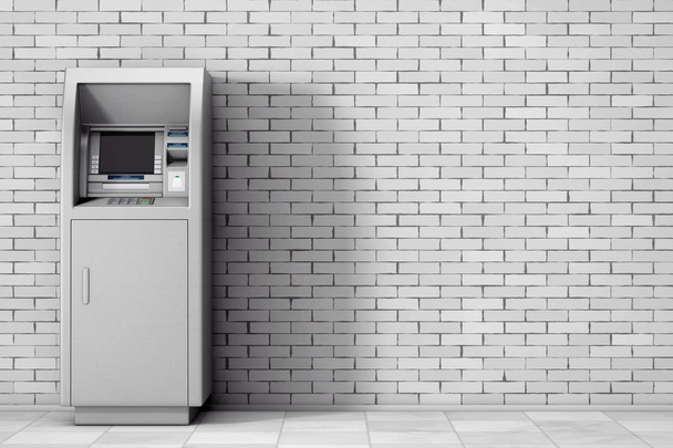 Банківський готівковий банкомат Машина. 3D рендерингу
 - Фото, зображення