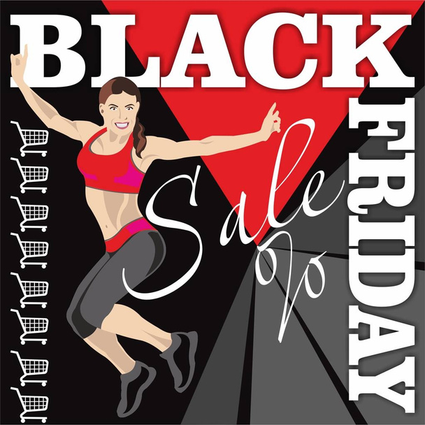 black Friday sale - Vector, Image