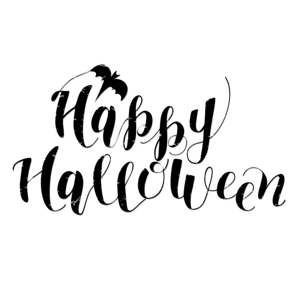 Happy Halloween Text Banner - Vector, afbeelding