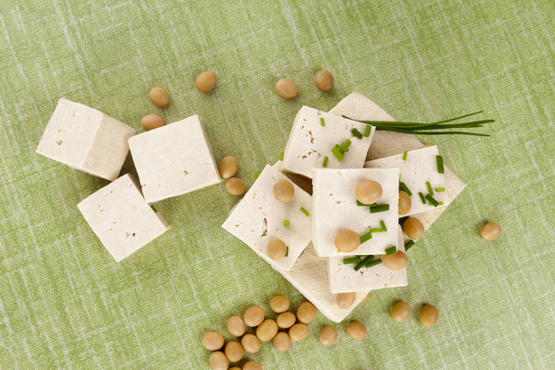 Delicious Tofu and soybeans  - Photo, Image