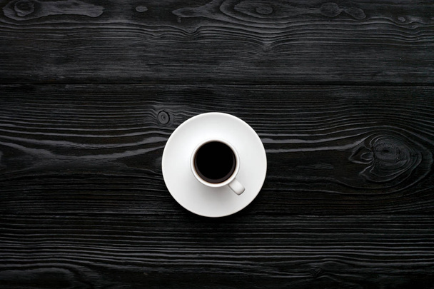 cup of black coffee - Fotó, kép