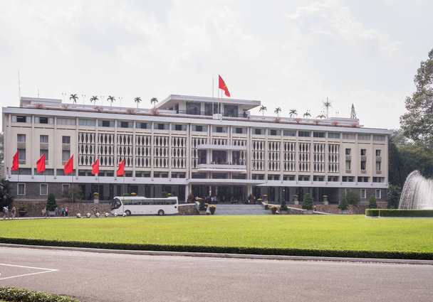 Palácio da Reunificação (Palácio da Independência) em Ho Chi Minh City f
 - Foto, Imagem