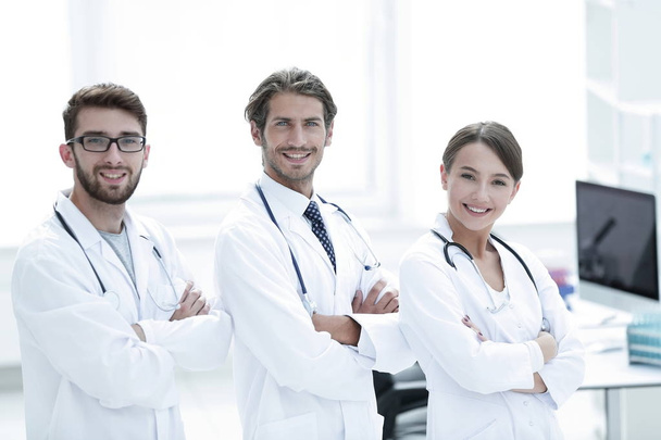 picture of young team or group of doctors - Foto, Imagen