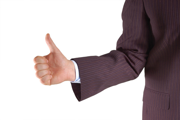 Man's hand with thumb up - Photo, Image