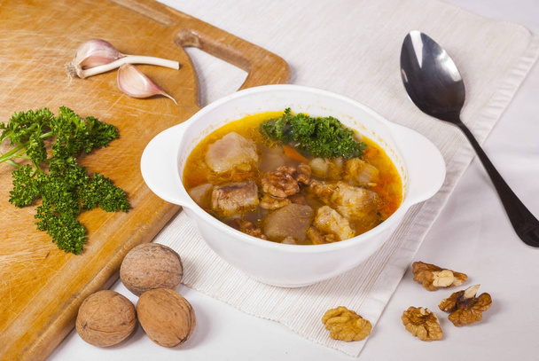 walnoot soep kharcho - Foto, afbeelding