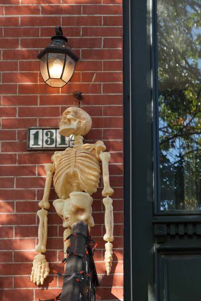 Hoboken Halloween Decorating - Foto, afbeelding