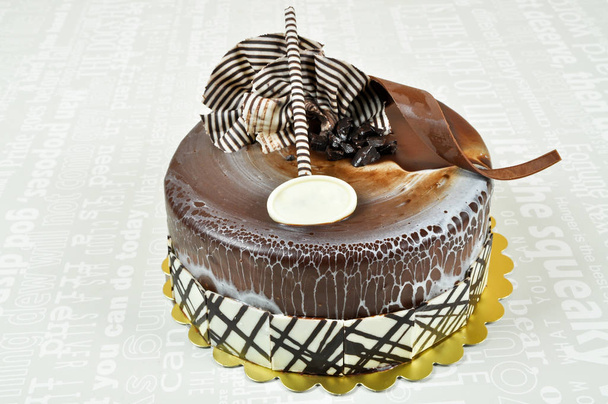 Delicioso pastel de chocolate
 - Foto, imagen