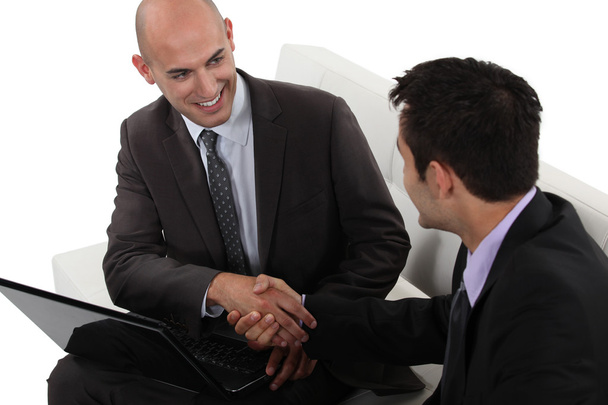 Businessmen shaking hands - Photo, Image
