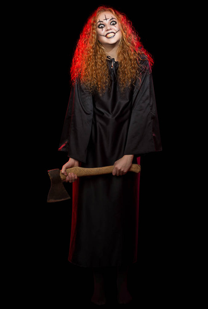 Scary witch isolated - Φωτογραφία, εικόνα