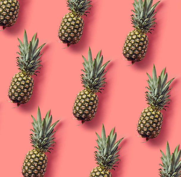 Colorful pattern of pineapples - Photo, Image