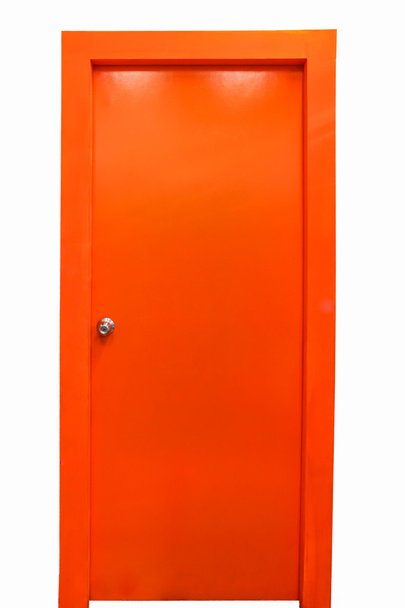 narancssárga ajtó - Fotó, kép