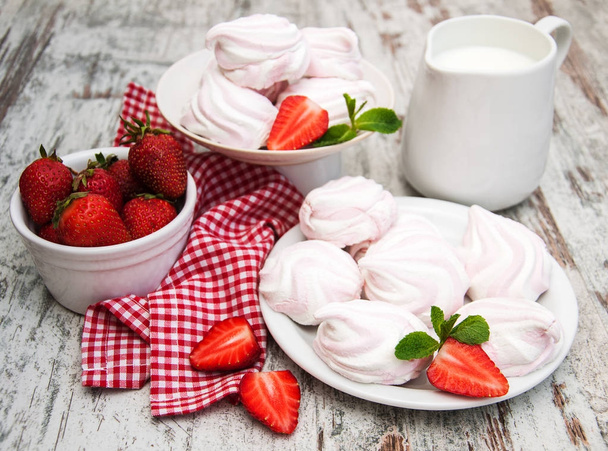 Guimauves aux fraises
 - Photo, image
