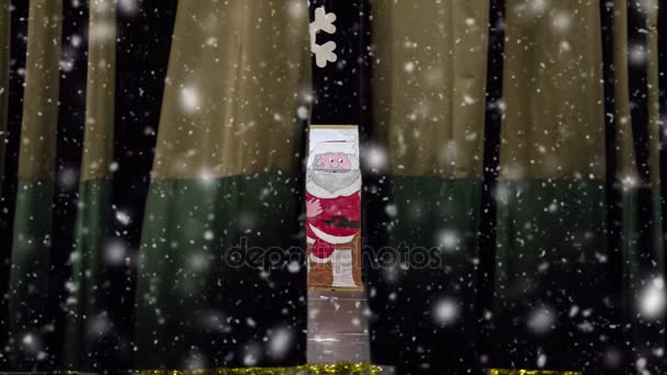 Recitace Vánoce s santa claus - Záběry, video