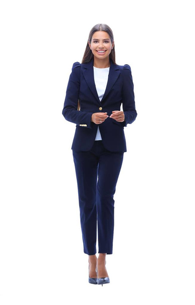 confident business woman walking forward - Valokuva, kuva