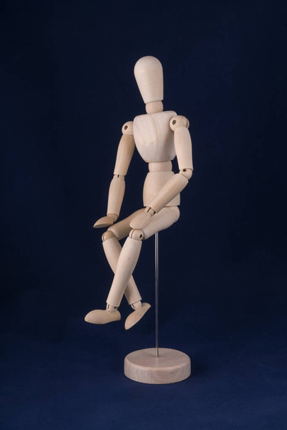 in wooden mannequin - Photo, Image