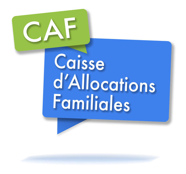 Ranskan CAF initals värillinen kuplia
 - Valokuva, kuva
