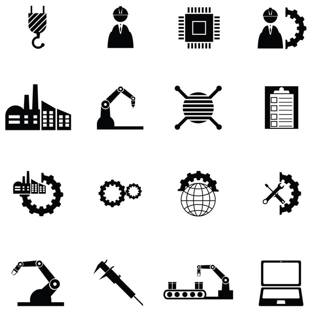 the engineering icon set - Vector, Image