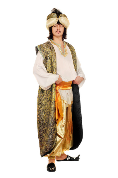 Porträt eines Mannes in orientalischer Tracht - Foto, Bild